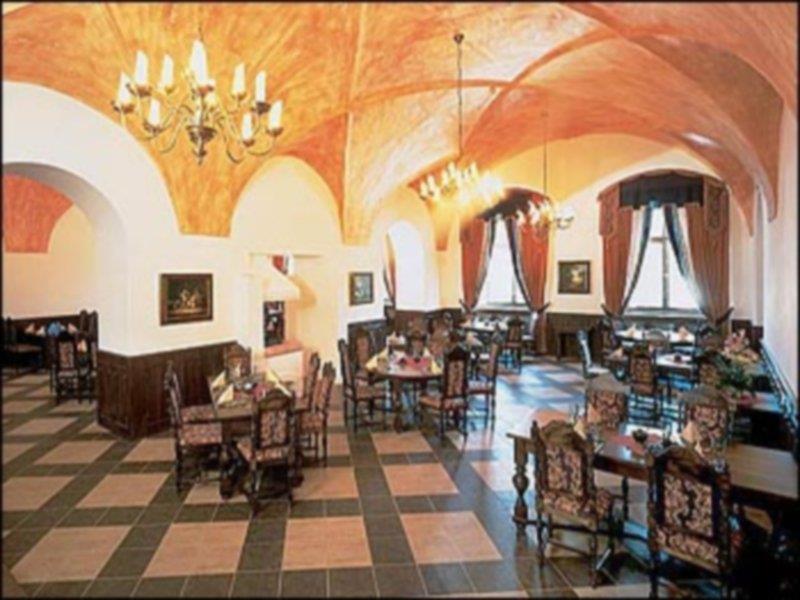Hotel Ruze Český Krumlov Dış mekan fotoğraf Restaurant
